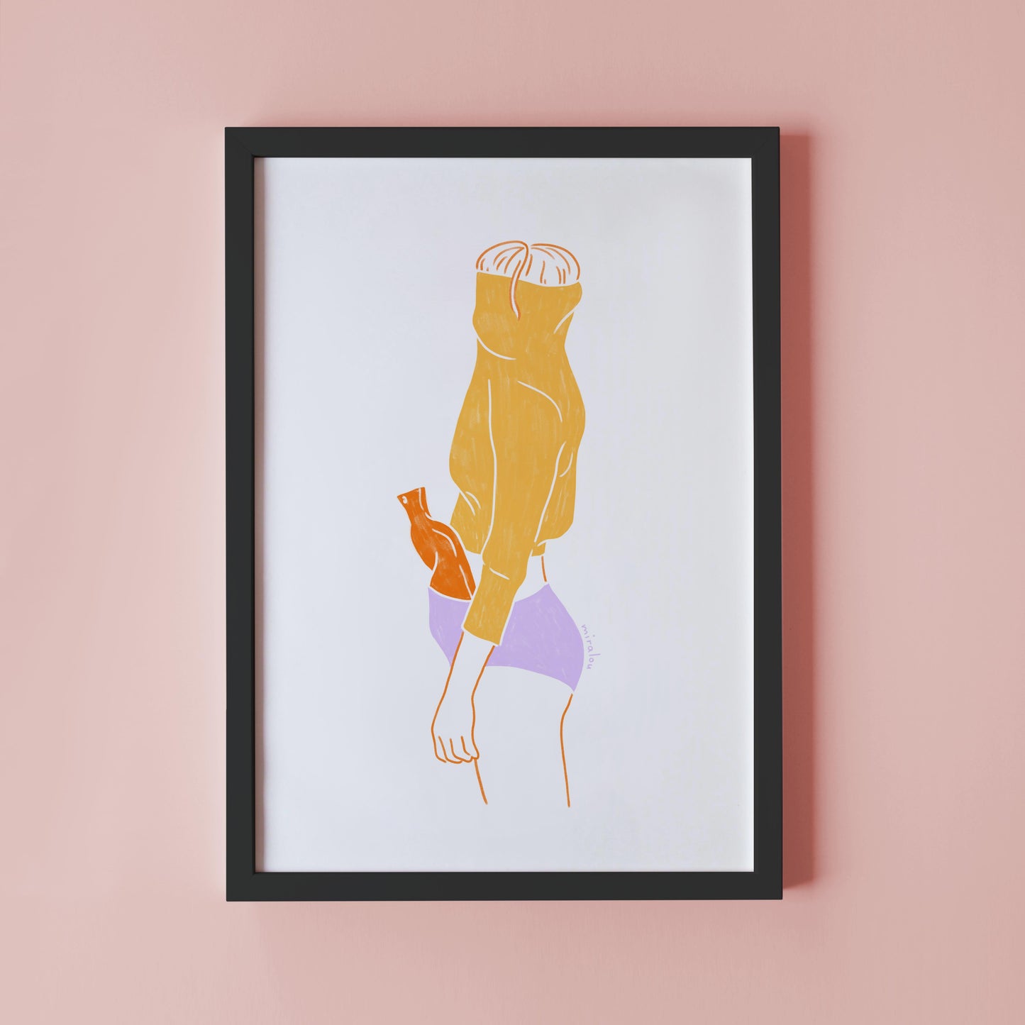 WORK FROM HOME OUTFIT - KUNSTDRUCK