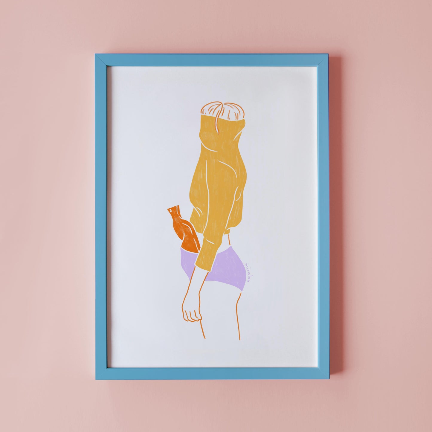 WORK FROM HOME OUTFIT - KUNSTDRUCK