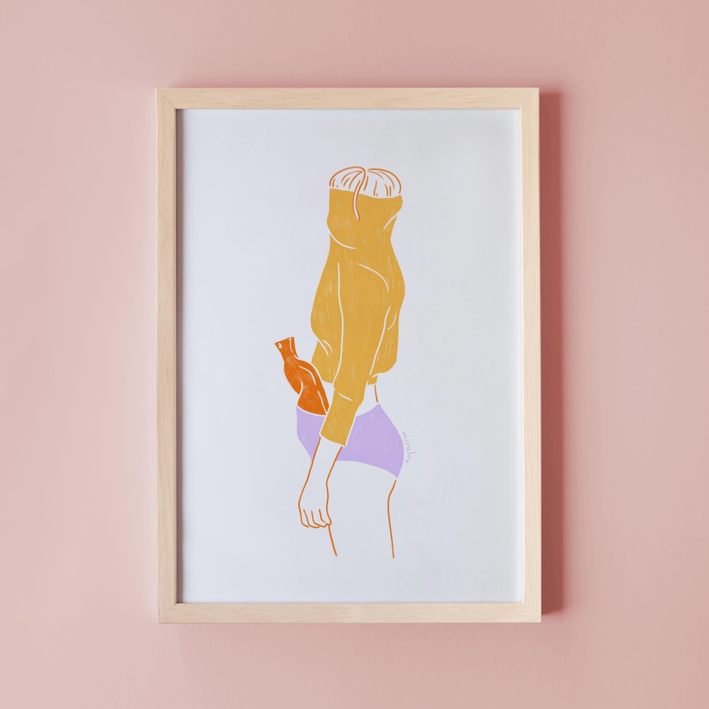 WORK FROM HOME OUTFIT - KUNSTDRUCK