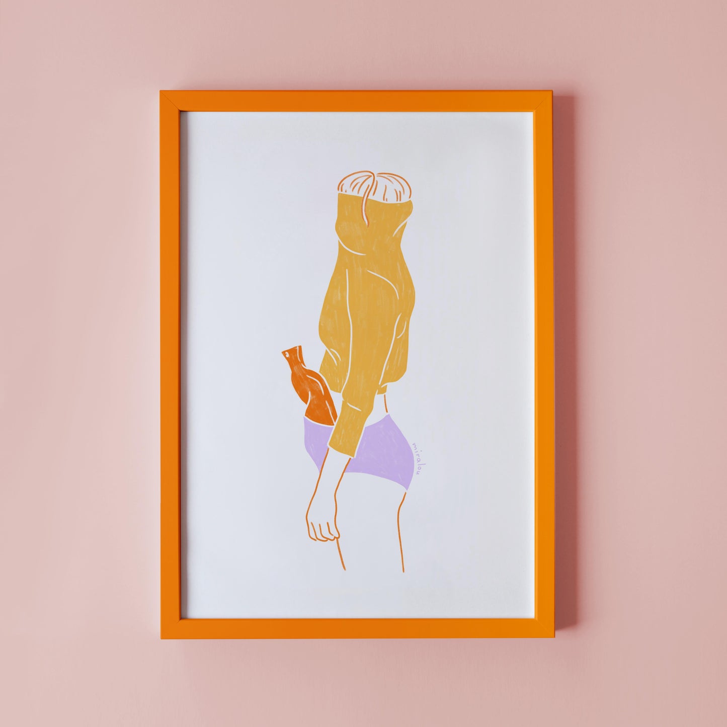 WORK FROM HOME OUTFIT - KUNSTDRUCK