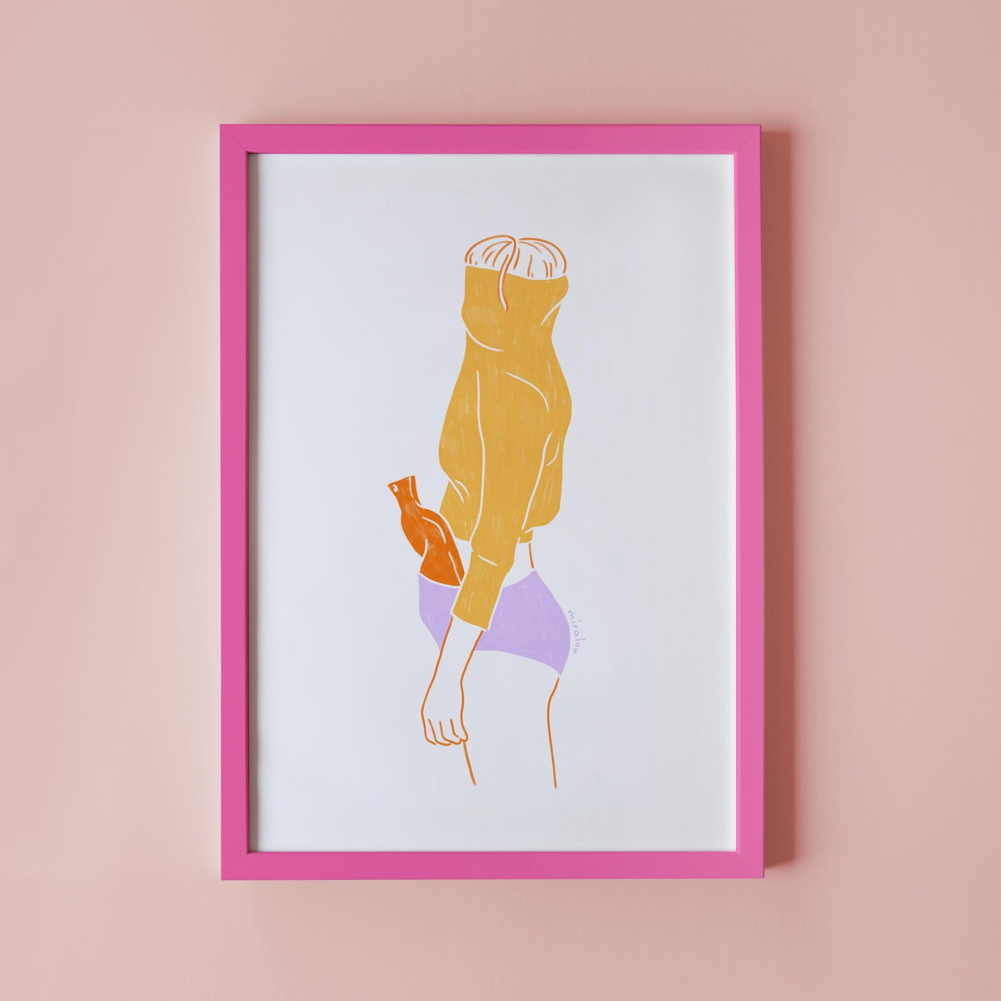 WORK FROM HOME OUTFIT - KUNSTDRUCK