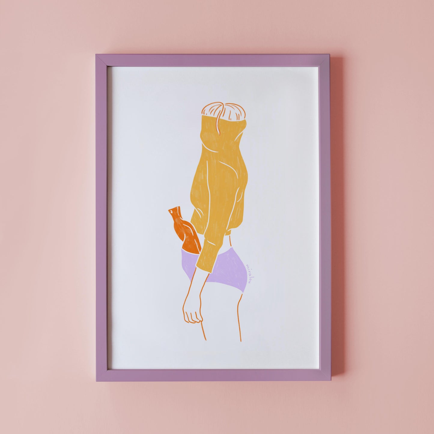 WORK FROM HOME OUTFIT - KUNSTDRUCK