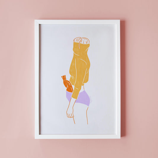 WORK FROM HOME OUTFIT - ART PRINT