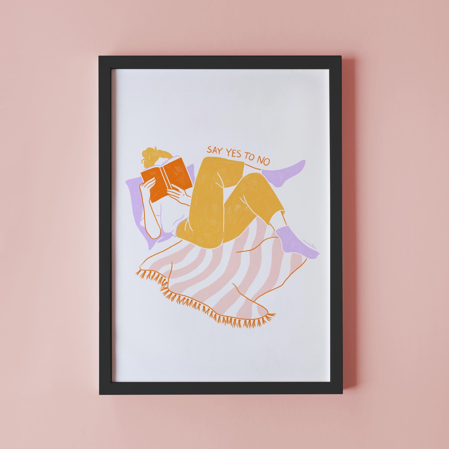 YES TO NO – ART PRINT