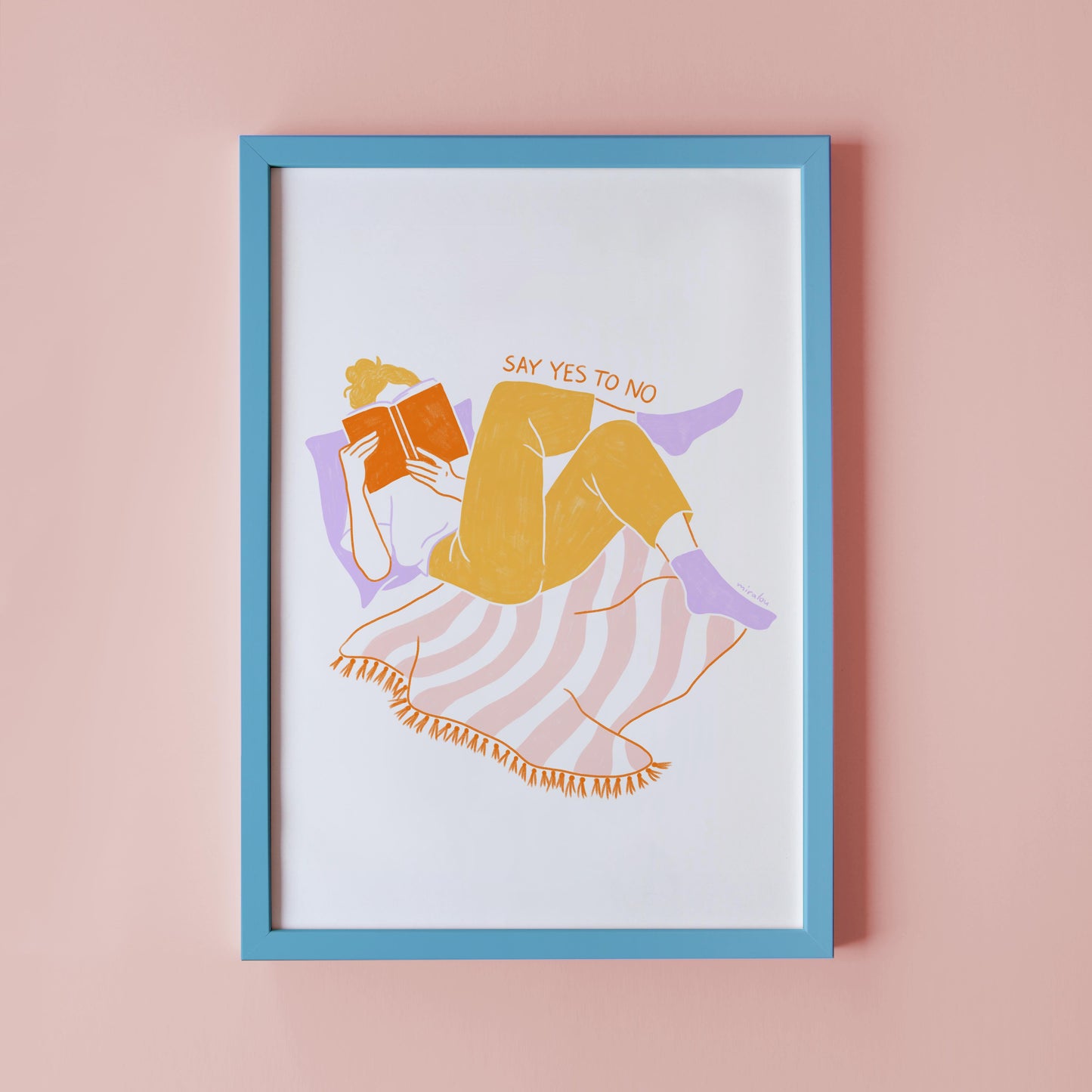 YES TO NO – ART PRINT