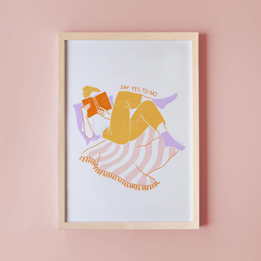 YES TO NO – ART PRINT
