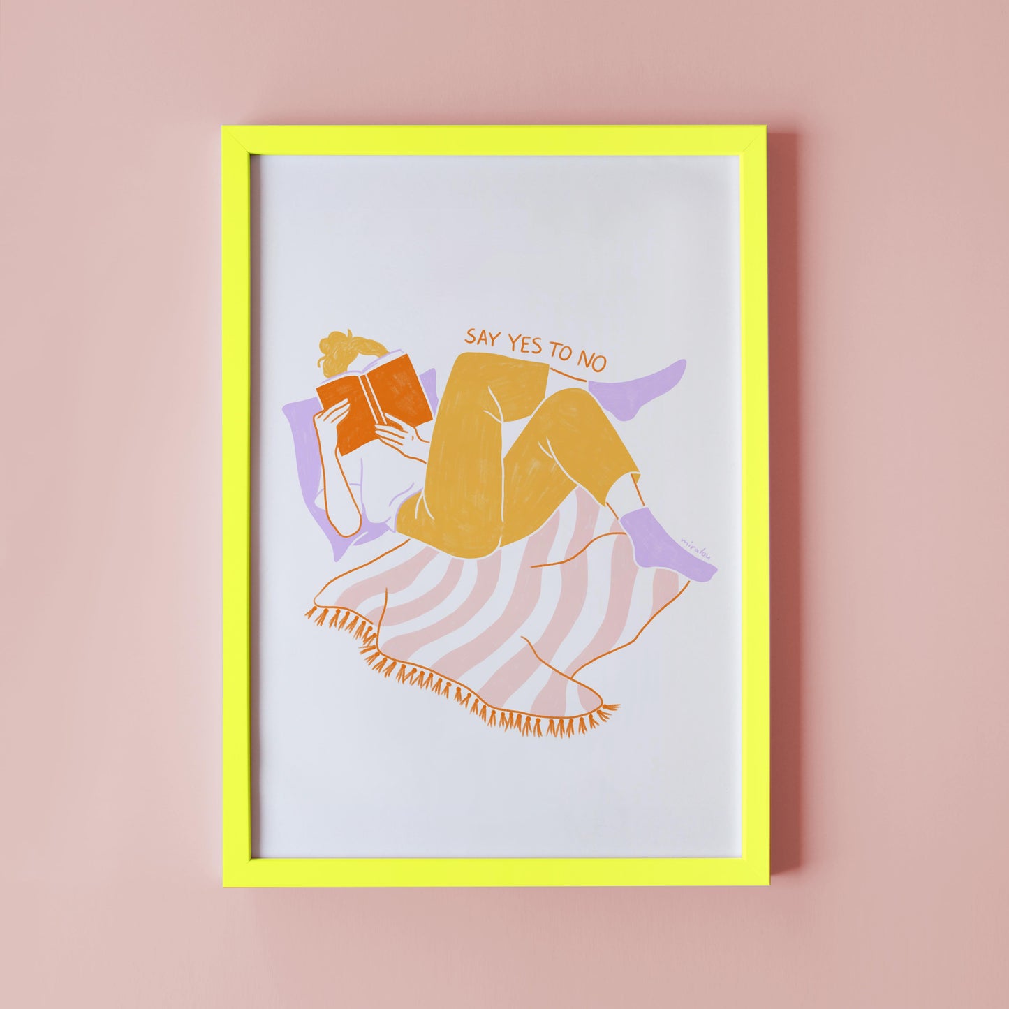 YES TO NO – ART PRINT