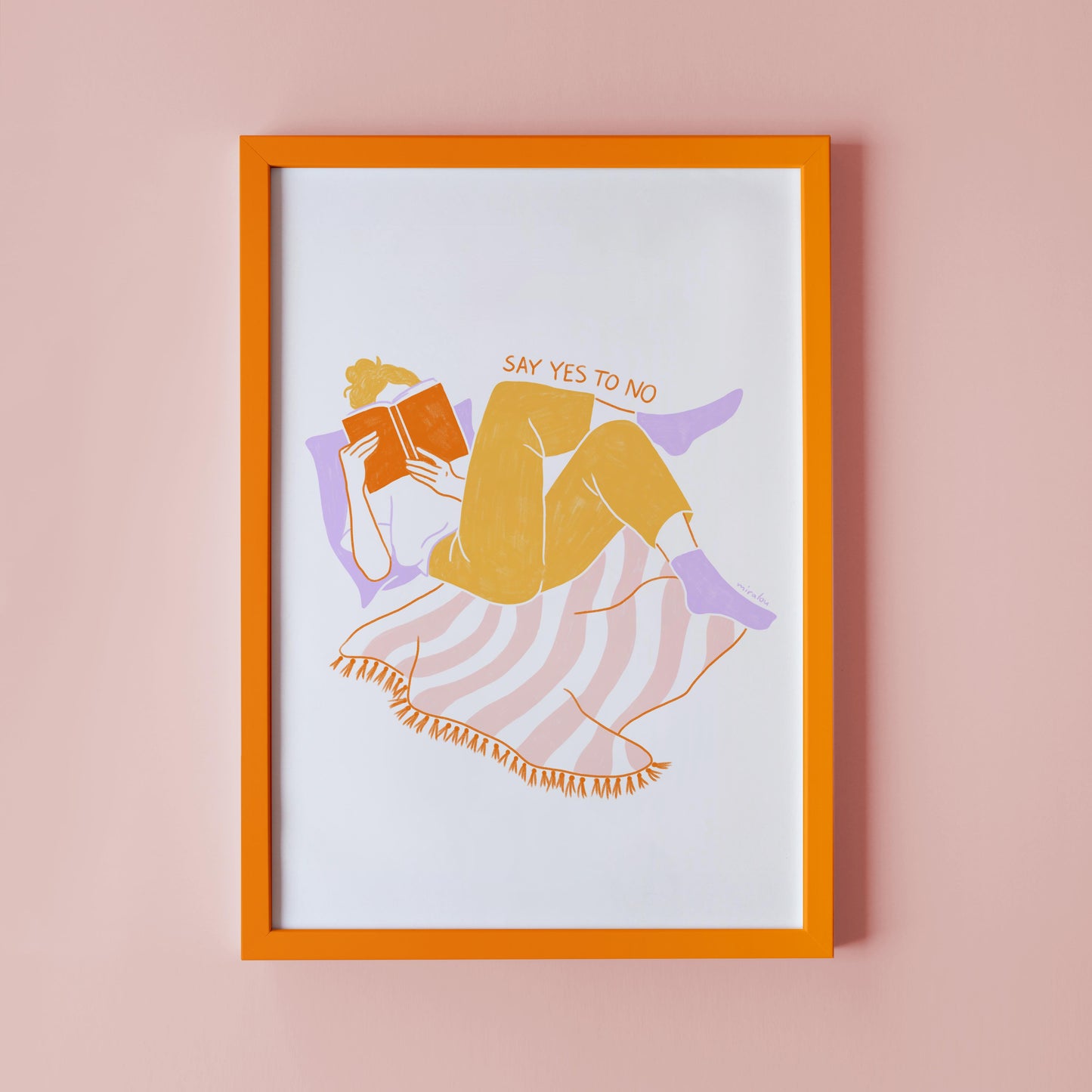 YES TO NO – ART PRINT