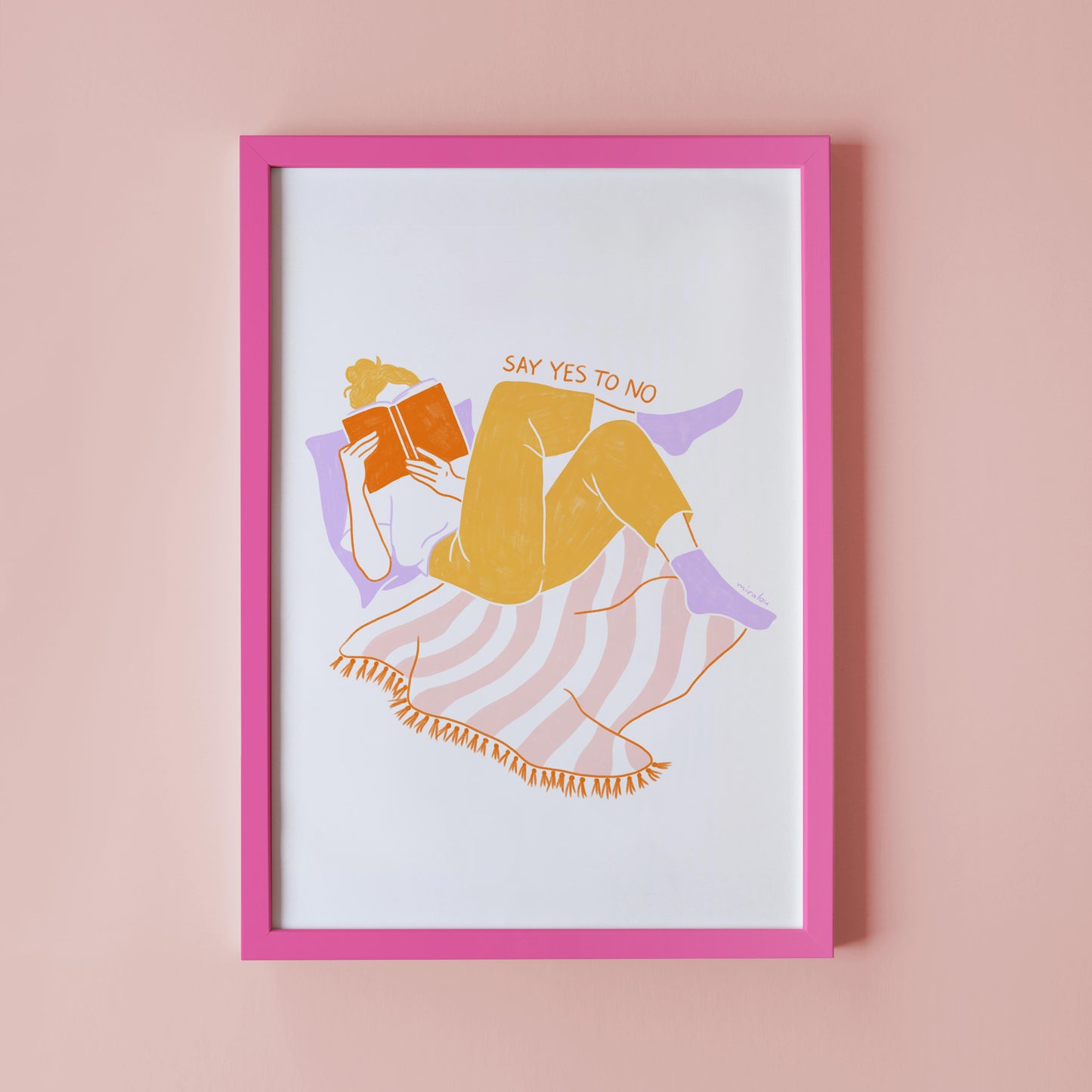 YES TO NO – ART PRINT