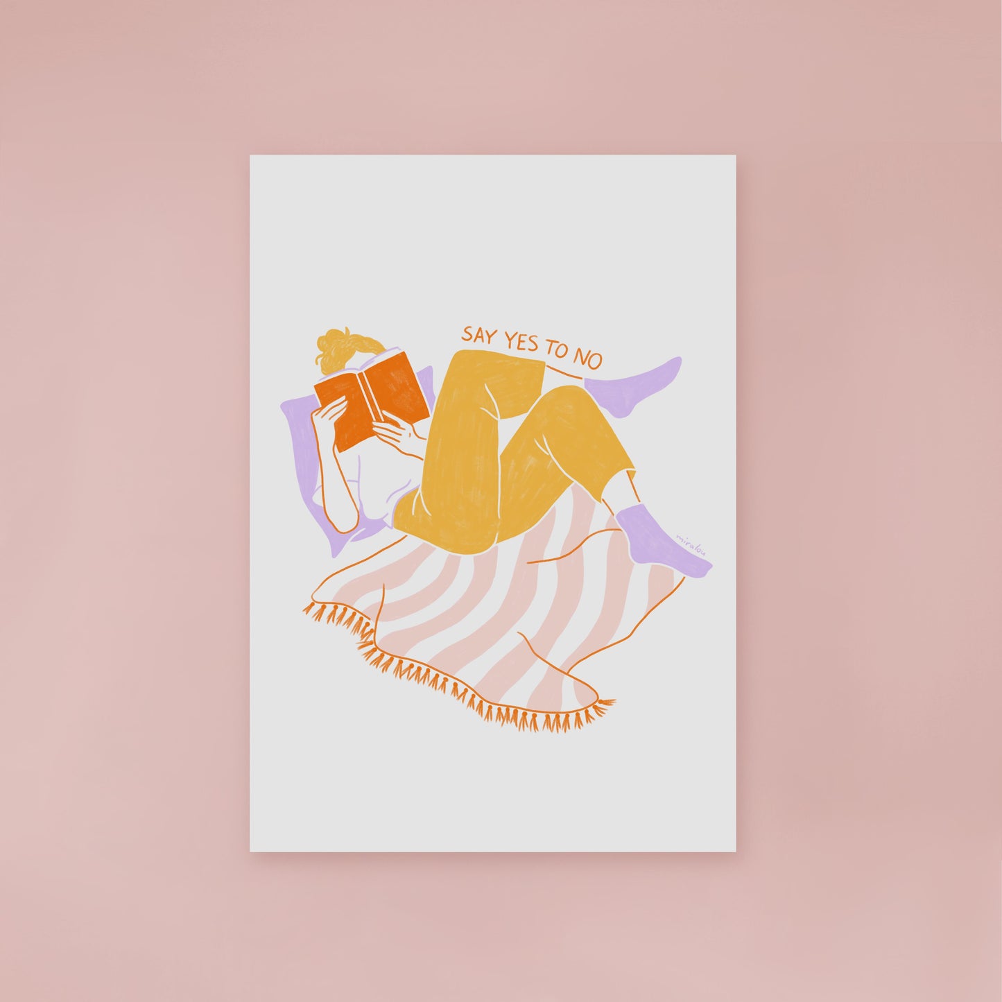 YES TO NO – ART PRINT