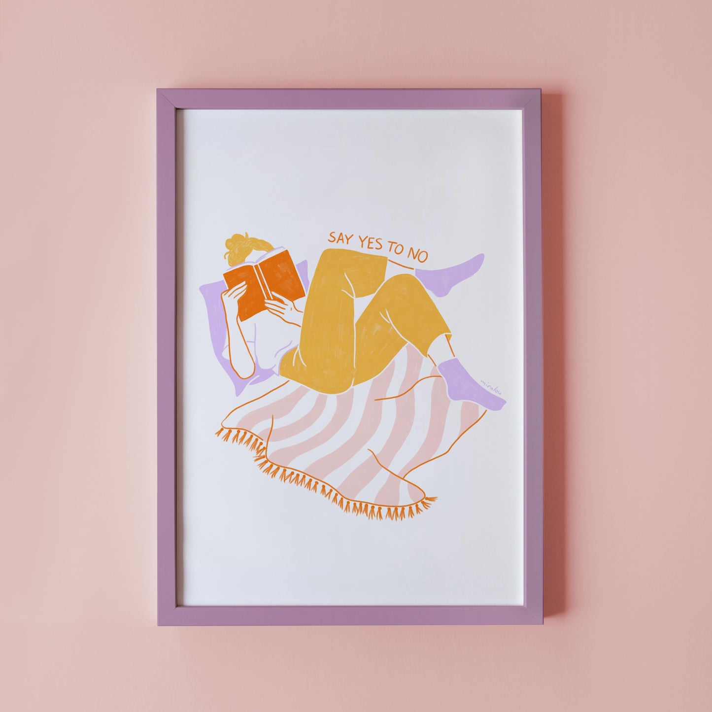 YES TO NO – ART PRINT