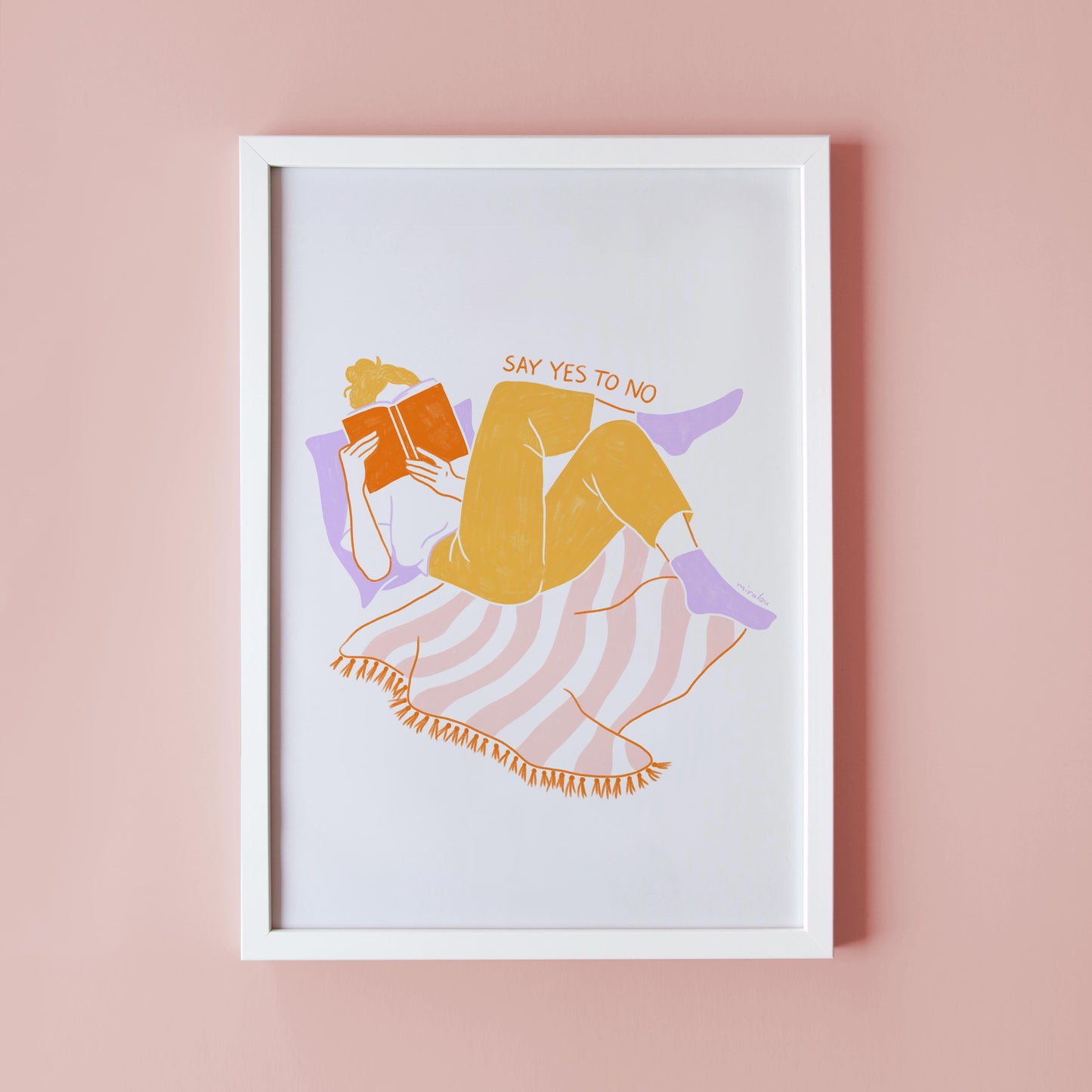 YES TO NO – ART PRINT