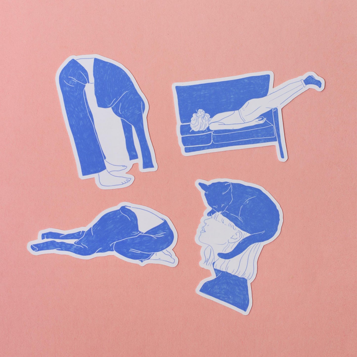 FEELING BLUE - STICKER