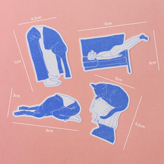 FEELING BLUE - STICKER