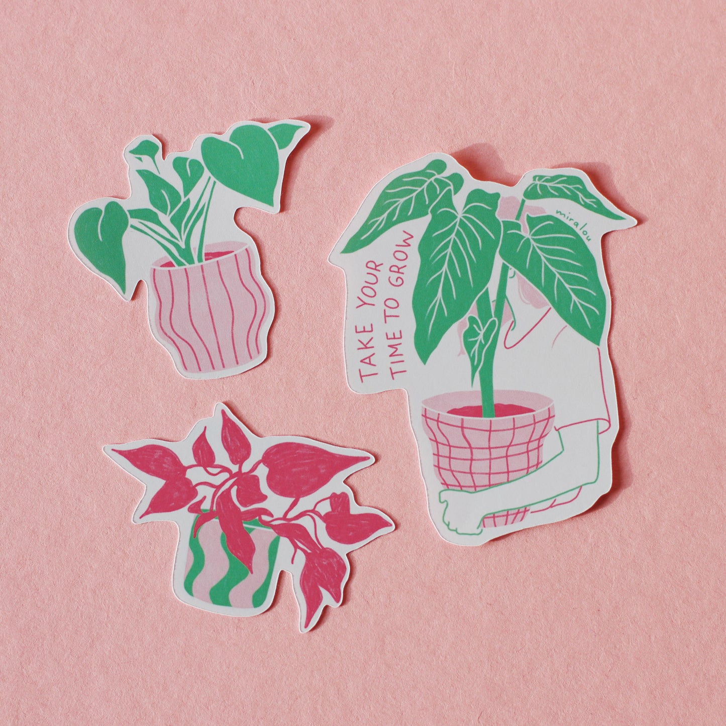 TIME TO GROW - STICKER