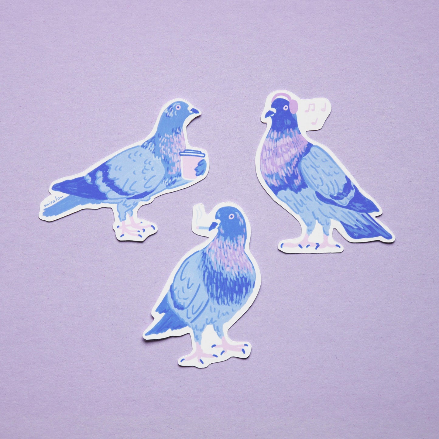 BERLIN CITY PIGEONS - STICKER