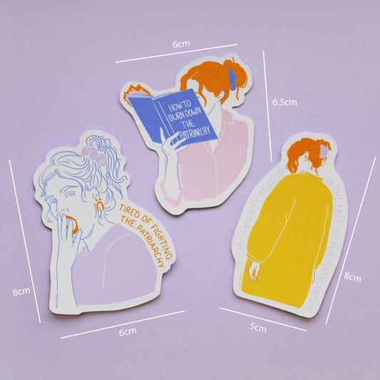 GIRLS GIRLS GIRLS - STICKERS