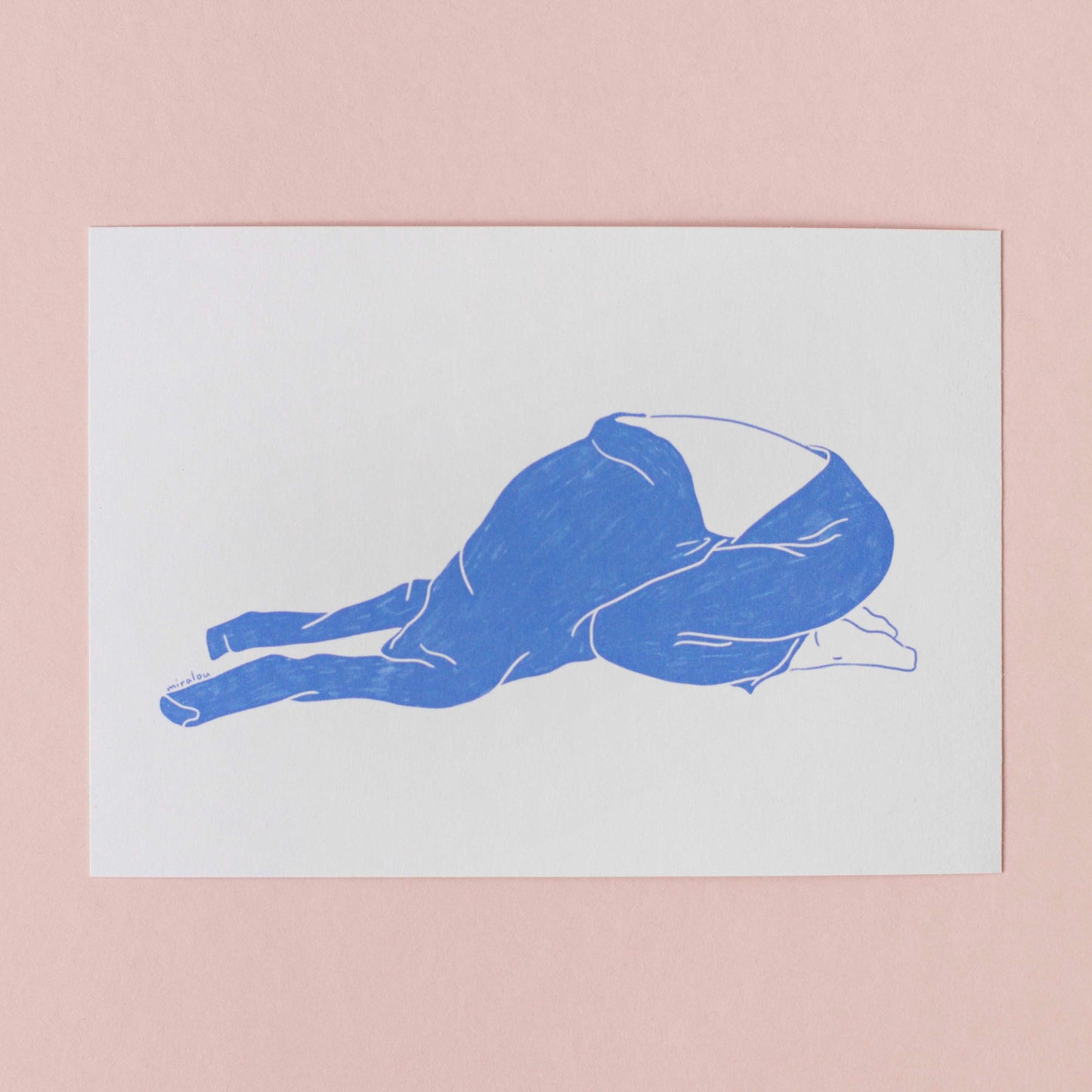 FEELING BLUE - POSTCARD SET (4 PIECES)