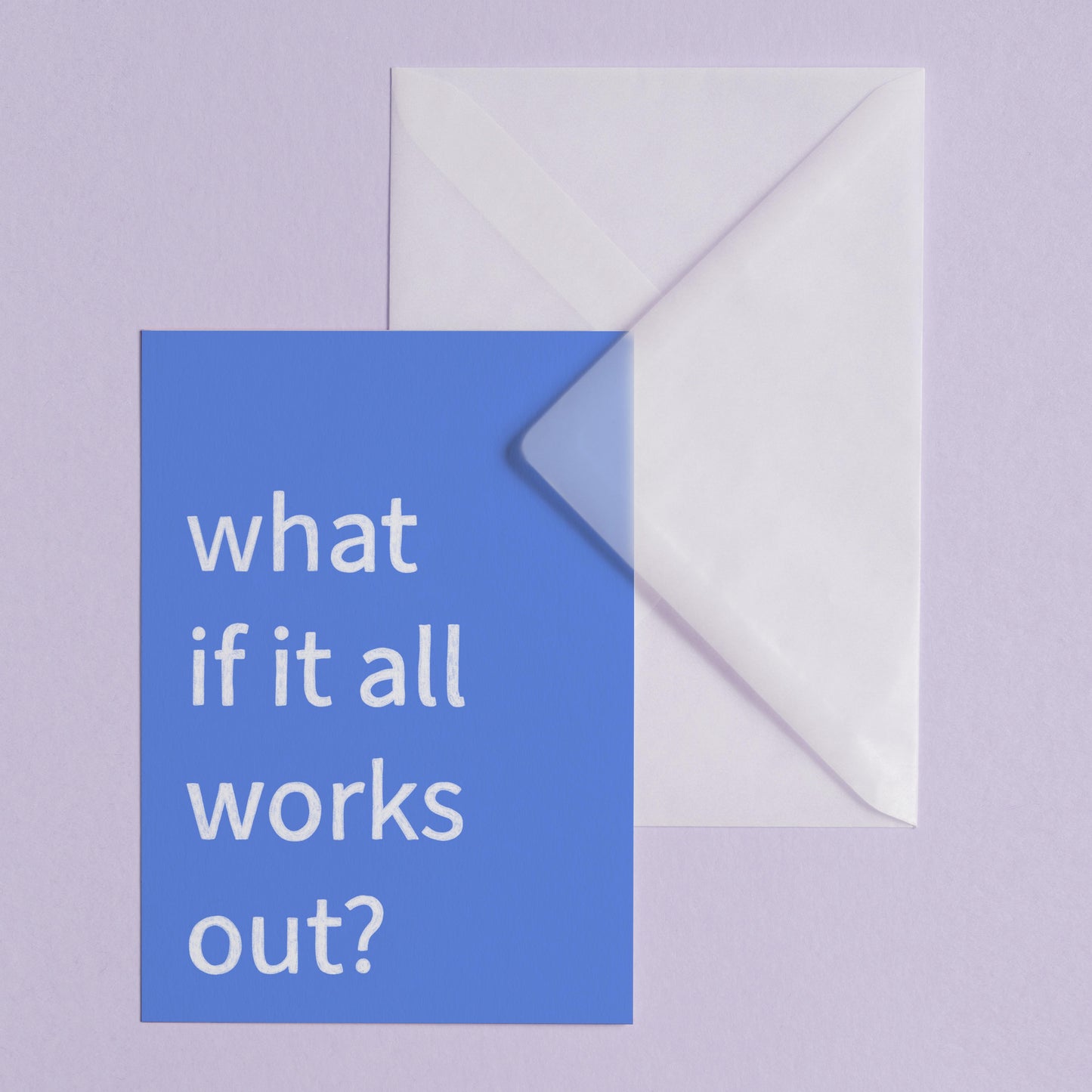 WHAT IF - POSTCARD