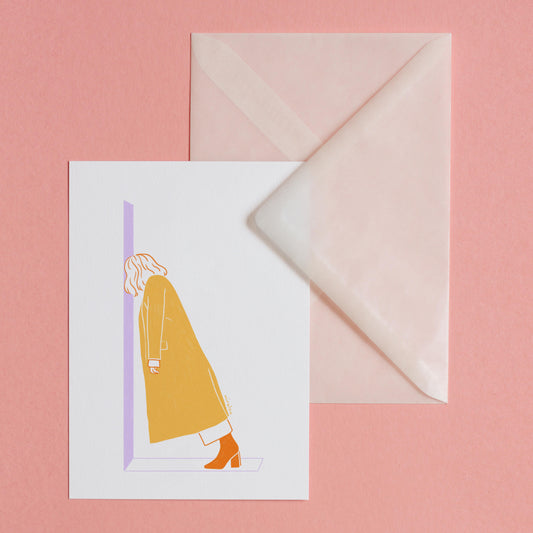 IN MY OWN WAY - POSTCARD