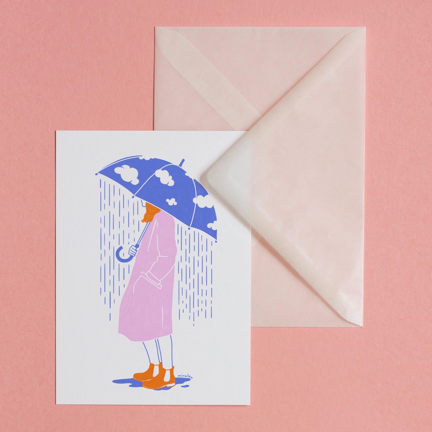 RAINY MOOD - POSTKARTE