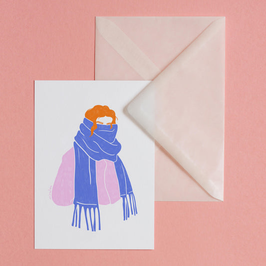 SCARF MOOD - POSTCARD