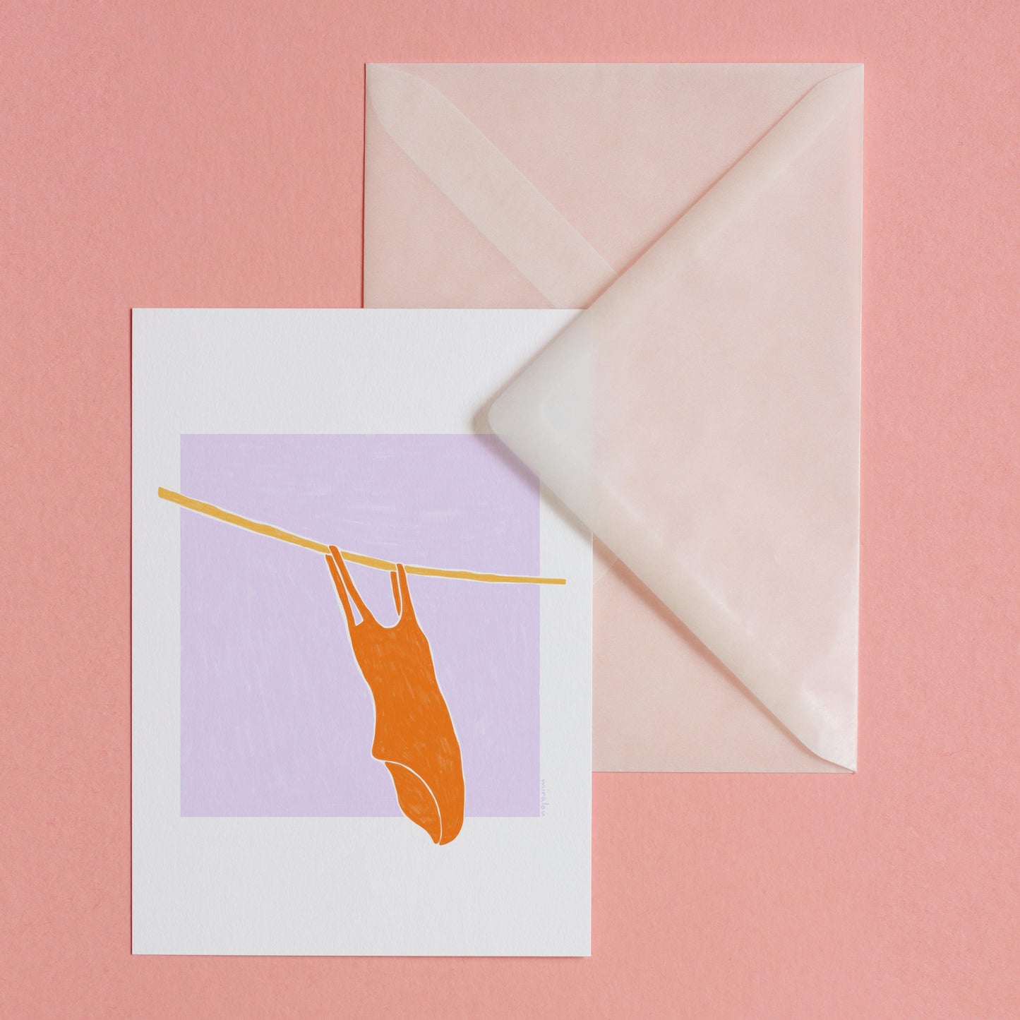 SUMMER SWIM - POSTCARD