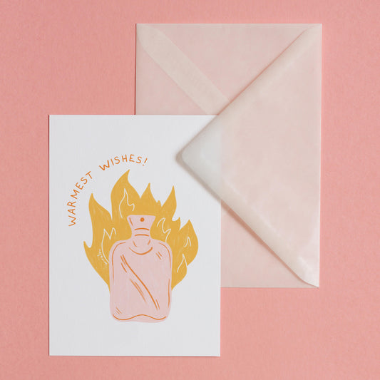 WARMEST WISHES - POSTCARD