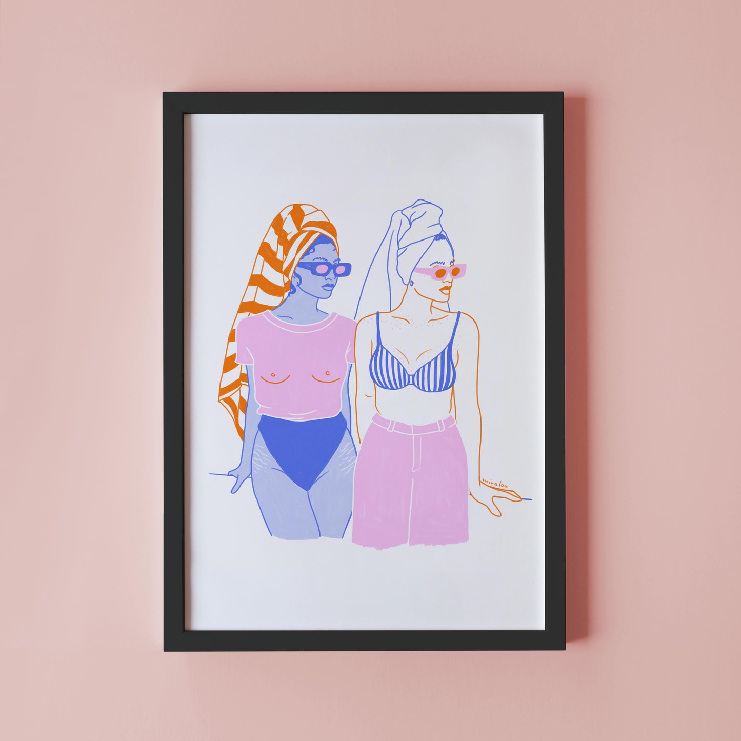 BEACH DAY - ART PRINT
