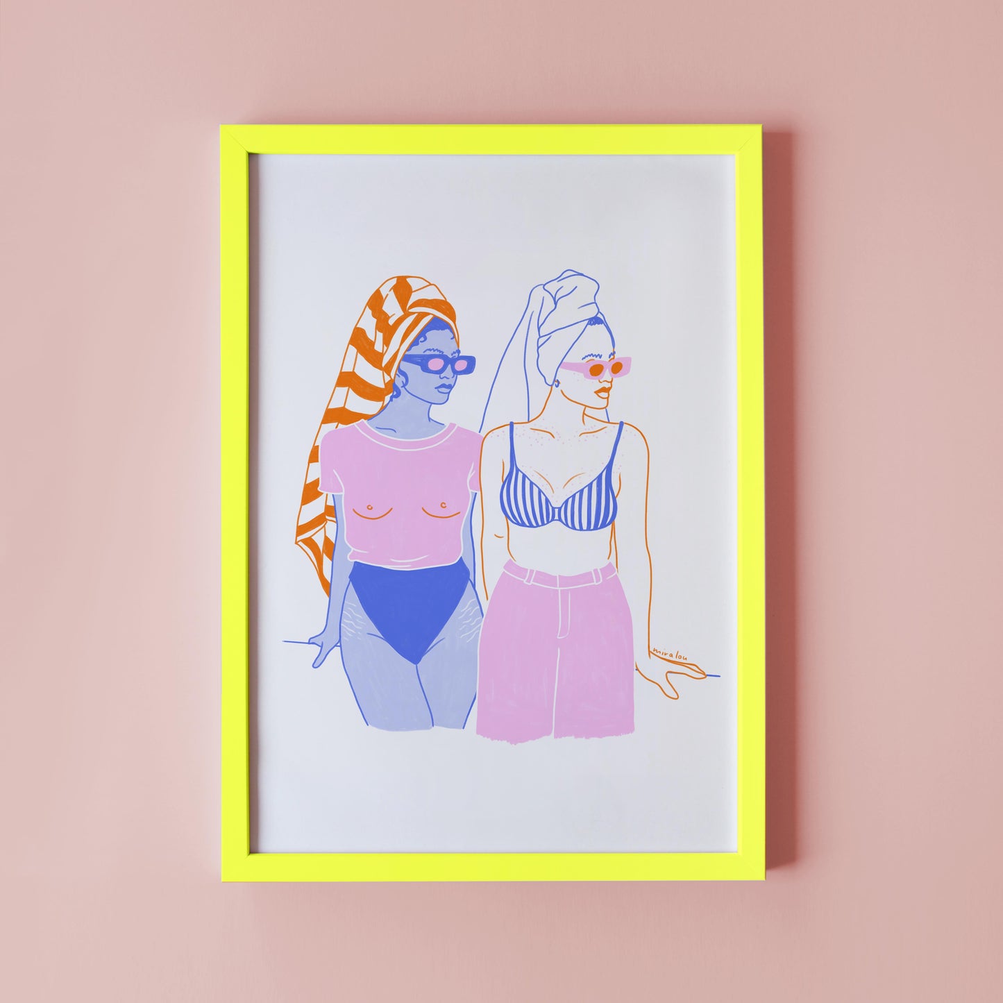 BEACH DAY - ART PRINT