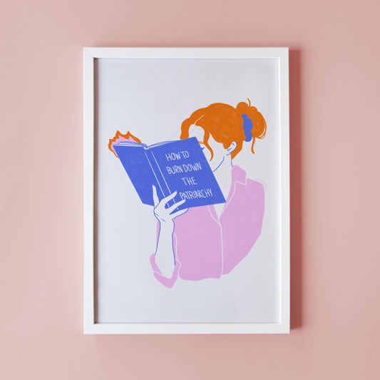 BURN DOWN – ART PRINT