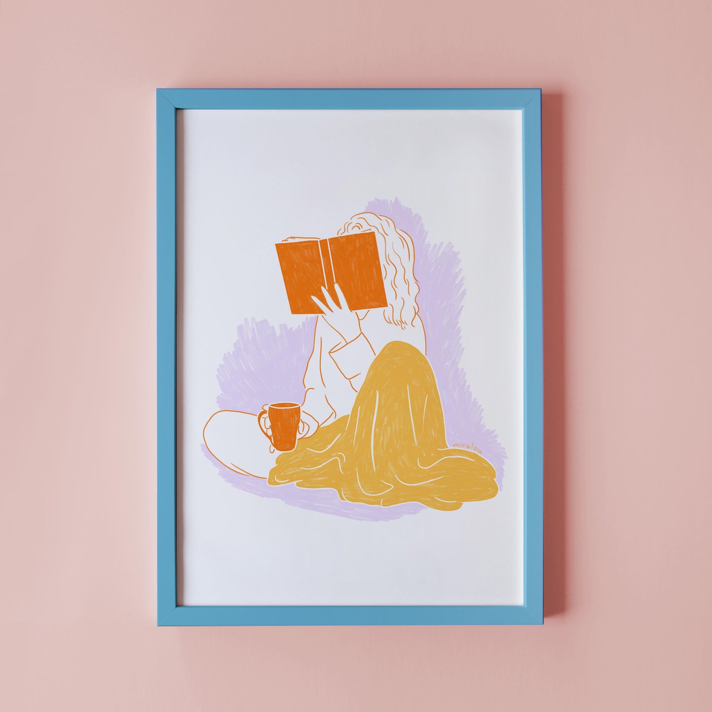 BUSY RESTING - KUNSTDRUCK