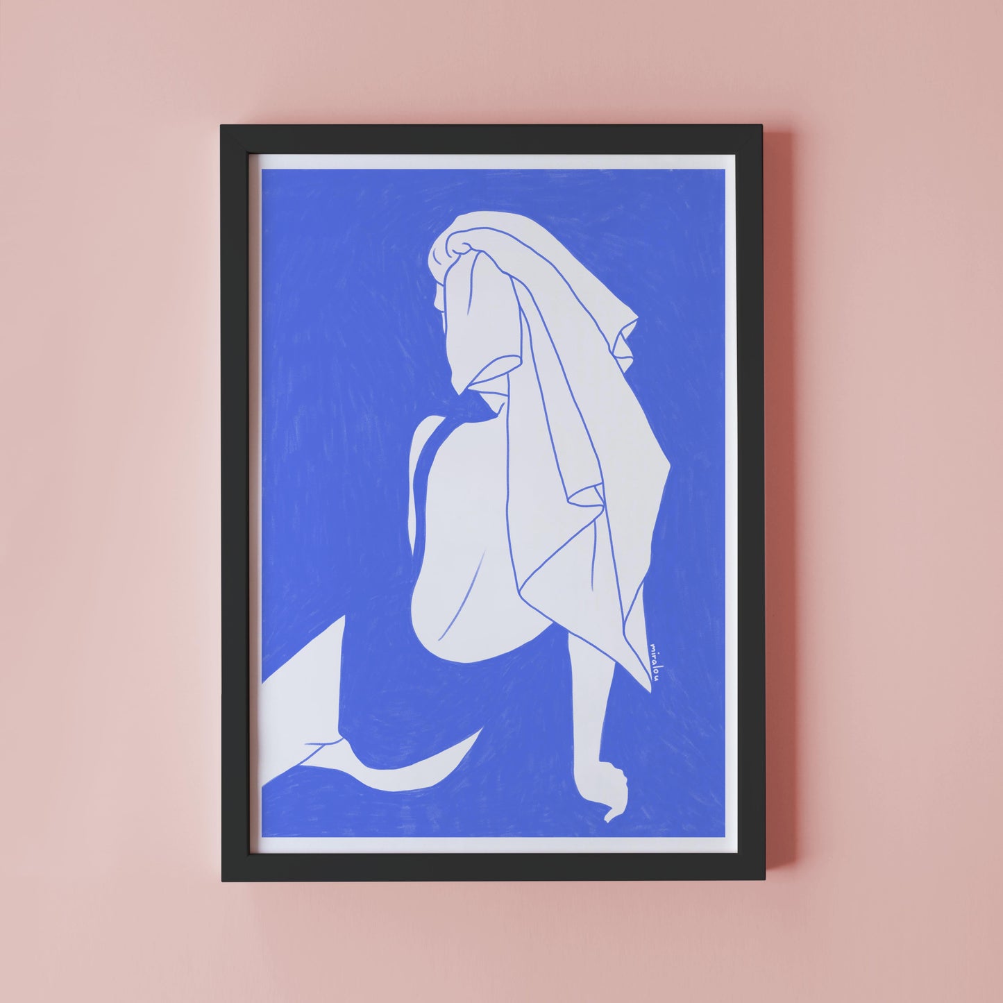 COOL BLUE – ART PRINT