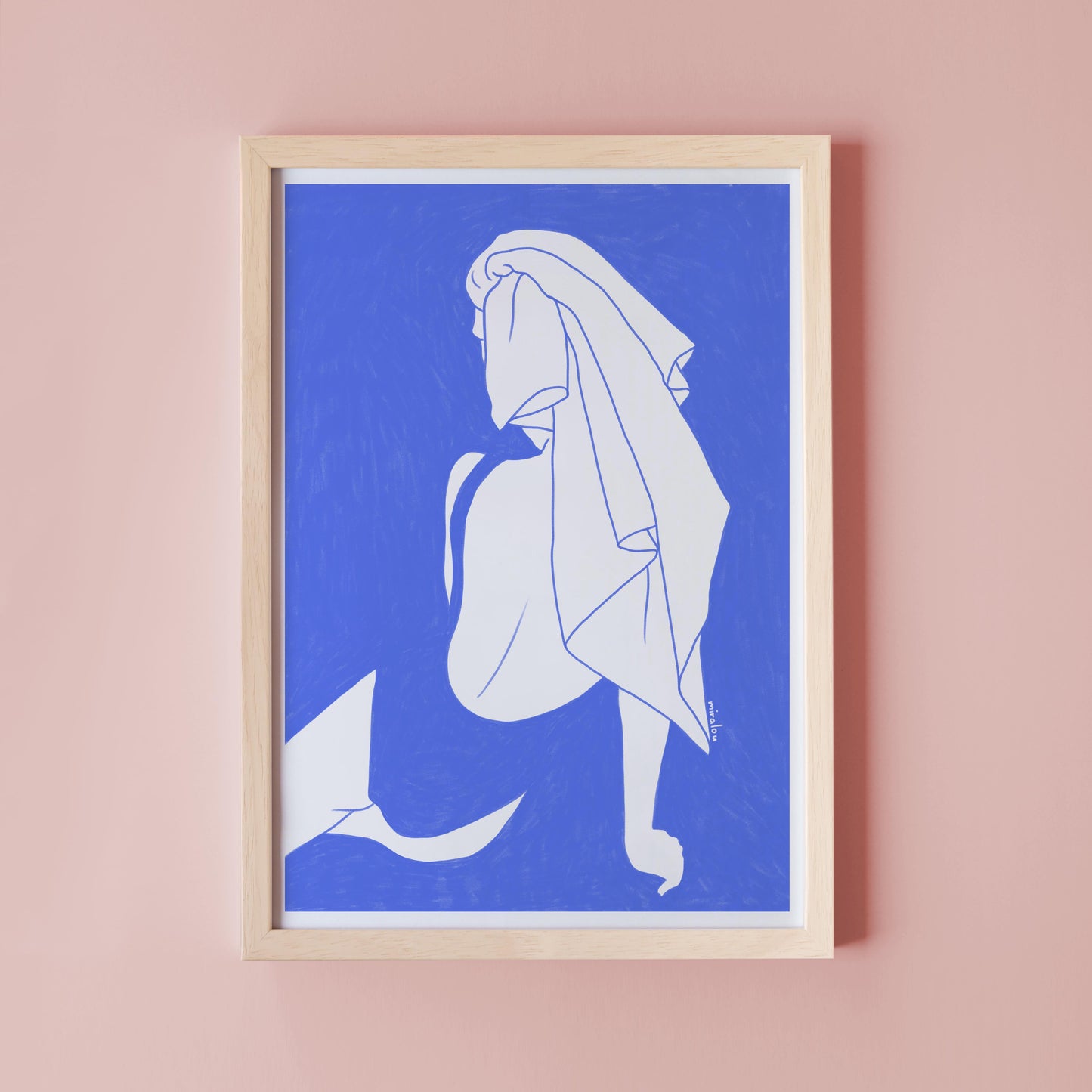 COOL BLUE – ART PRINT