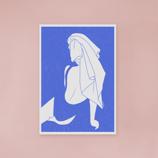 COOL BLUE – KUNSTDRUCK