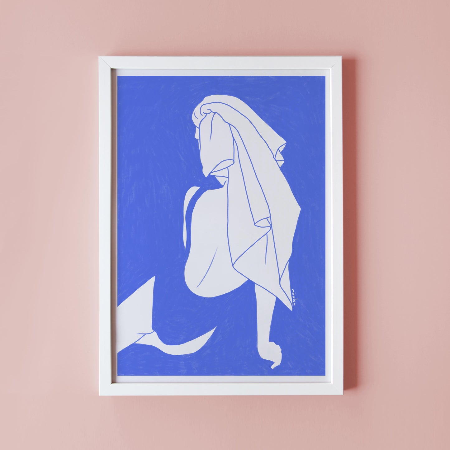 COOL BLUE – ART PRINT