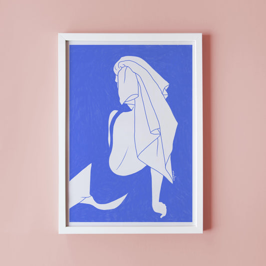 COOL BLUE – KUNSTDRUCK