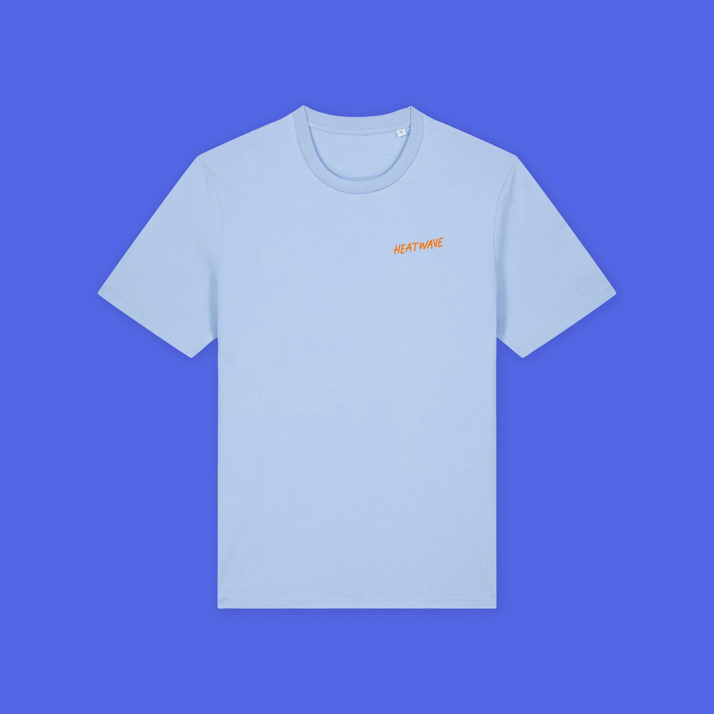 HEATWAVE, BLUE - UNISEX SCREEN-PRINTED T-SHIRT