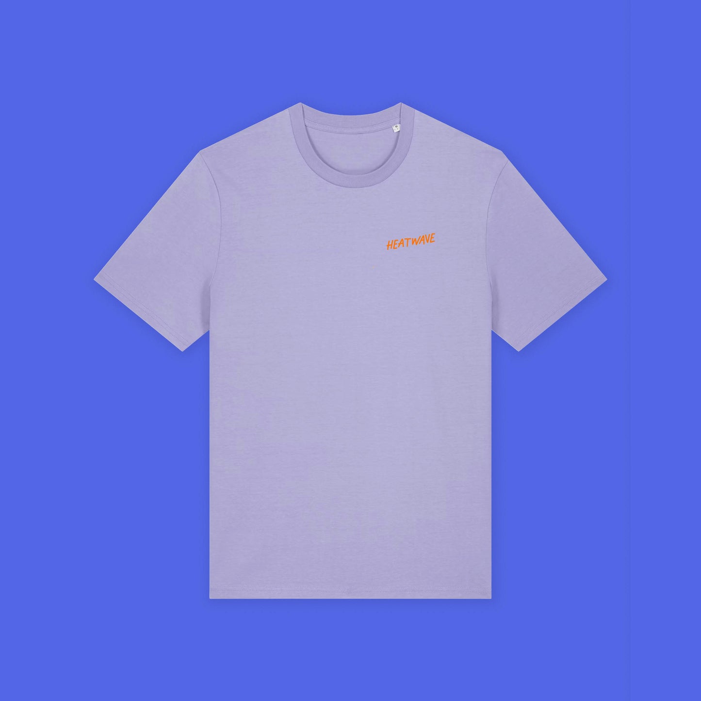 HEATWAVE, BLUE - UNISEX SCREEN-PRINTED T-SHIRT