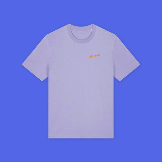 HEATWAVE, BLUE - UNISEX SCREEN-PRINTED T-SHIRT