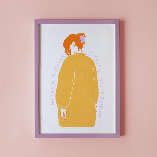 FALL OF THE PATRIARCHY – ART PRINT
