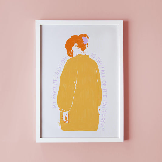 FALL OF THE PATRIARCHY – ART PRINT
