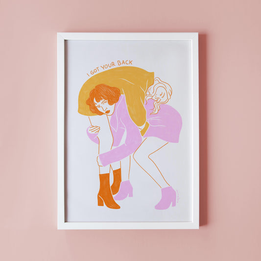 GOT YOUR BACK – ART PRINT