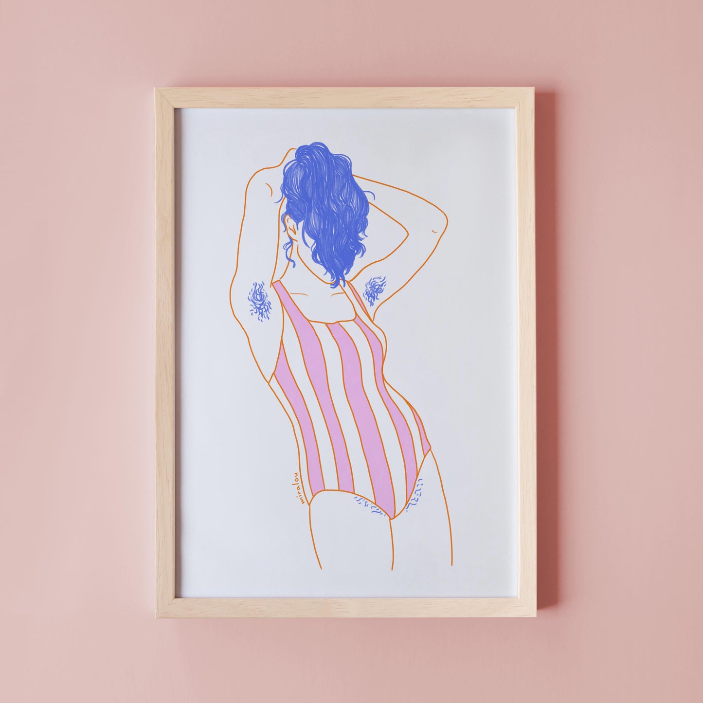 JUST HAIR – KUNSTDRUCK
