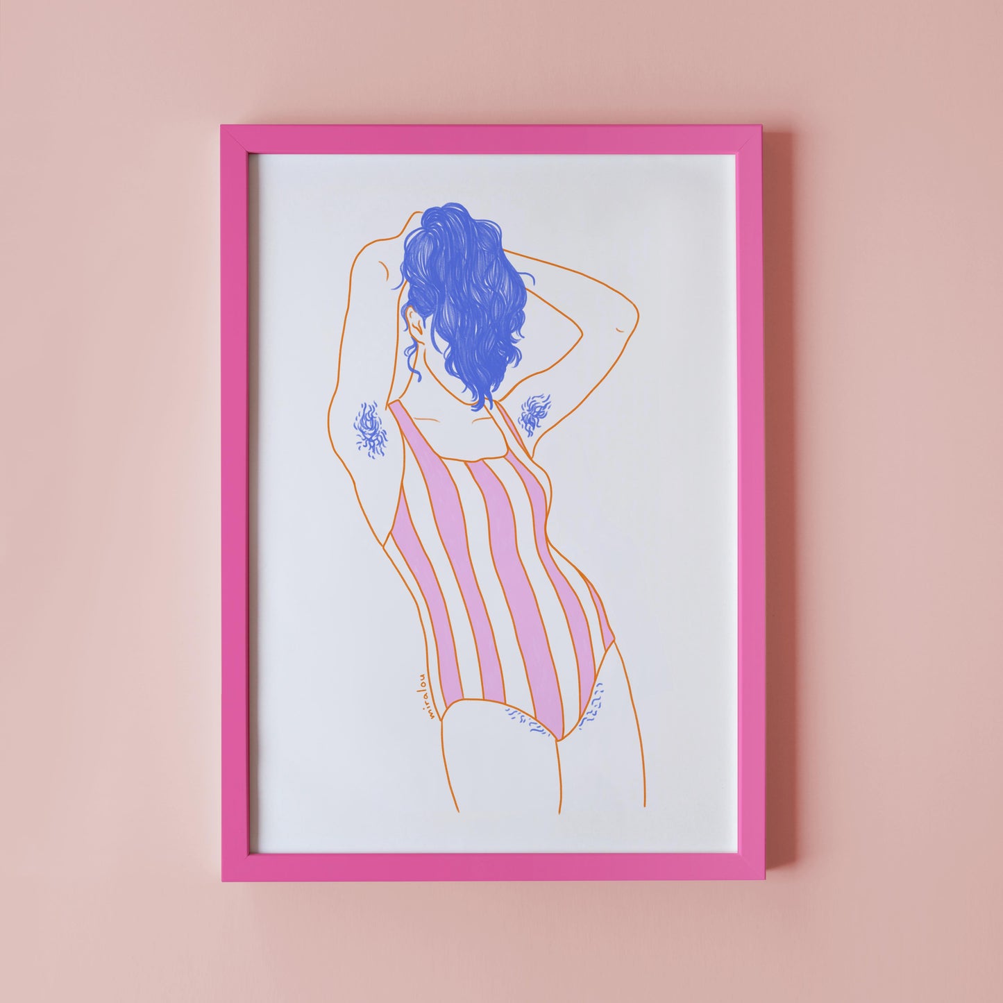 JUST HAIR – KUNSTDRUCK