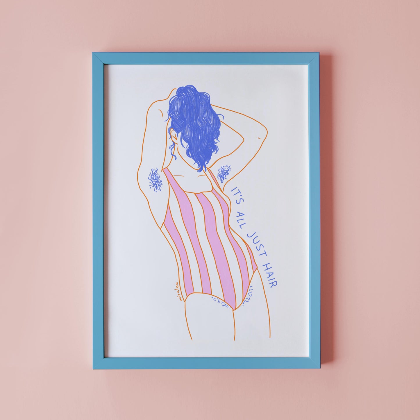 JUST HAIR – KUNSTDRUCK