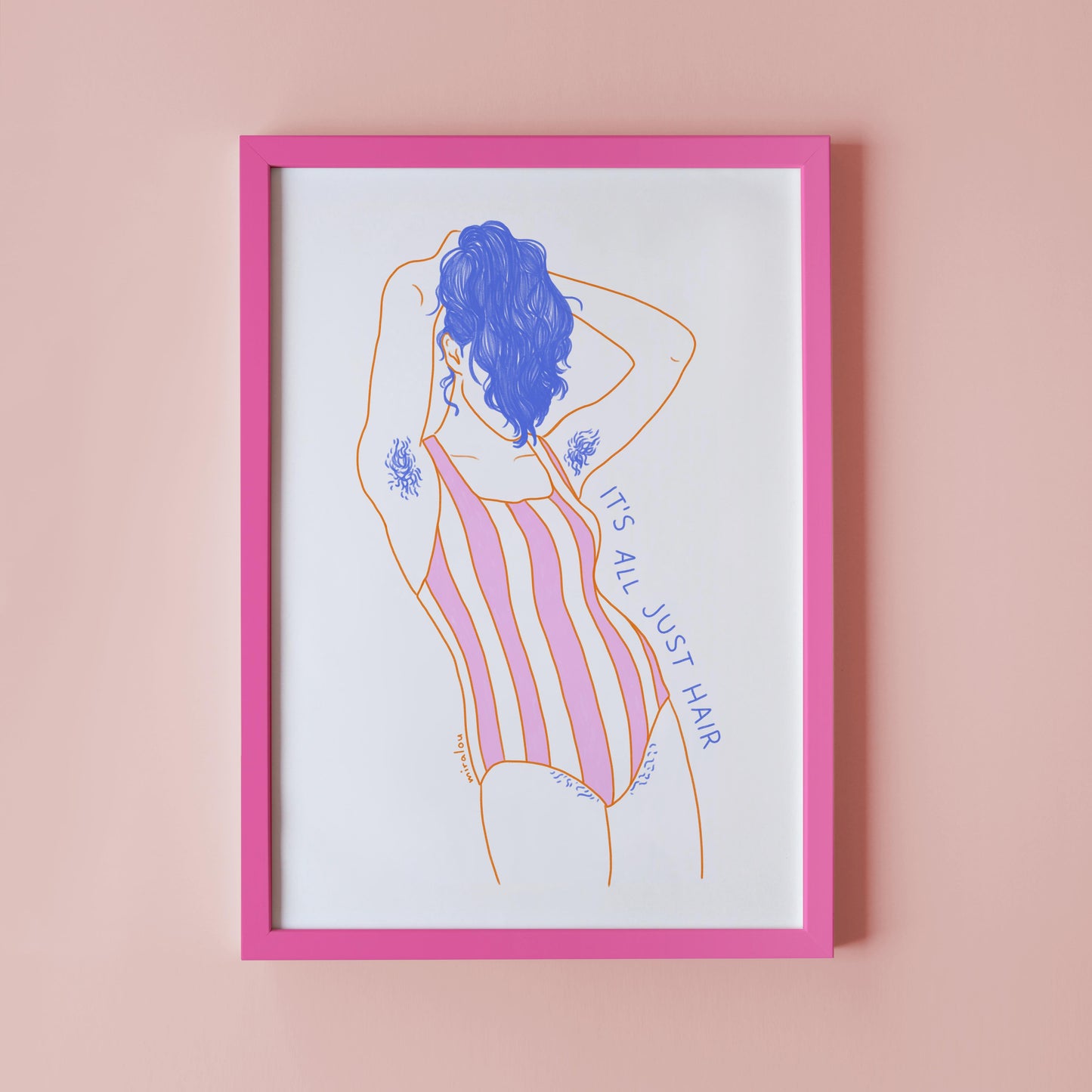 JUST HAIR – KUNSTDRUCK