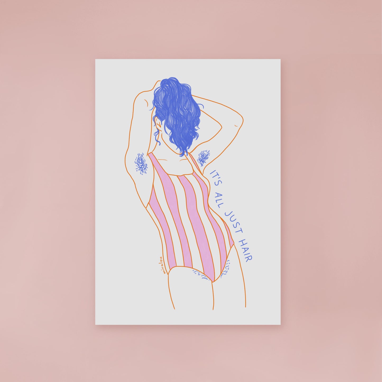 JUST HAIR – KUNSTDRUCK