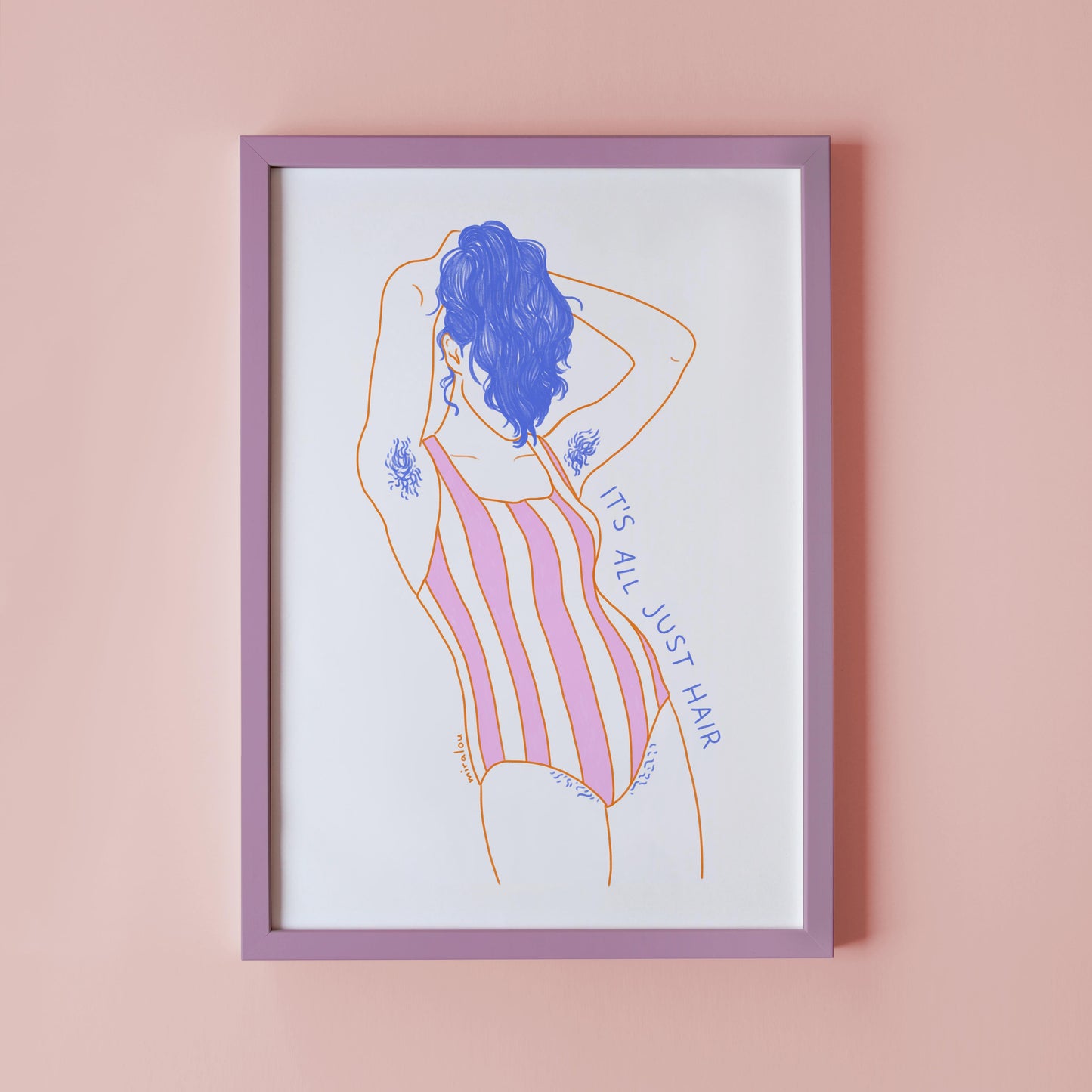 JUST HAIR – KUNSTDRUCK