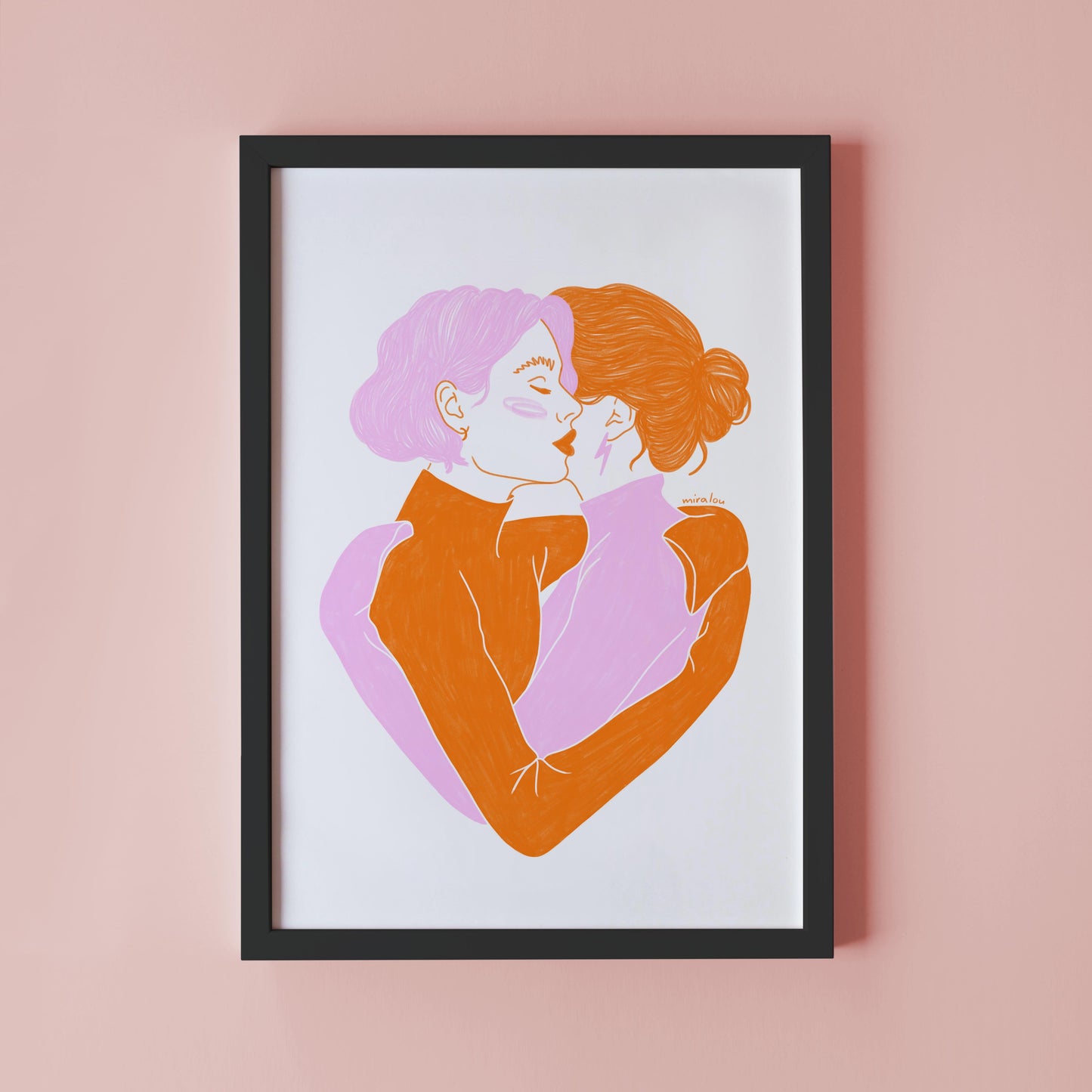 LOVE NOT HATE – KUNSTDRUCK